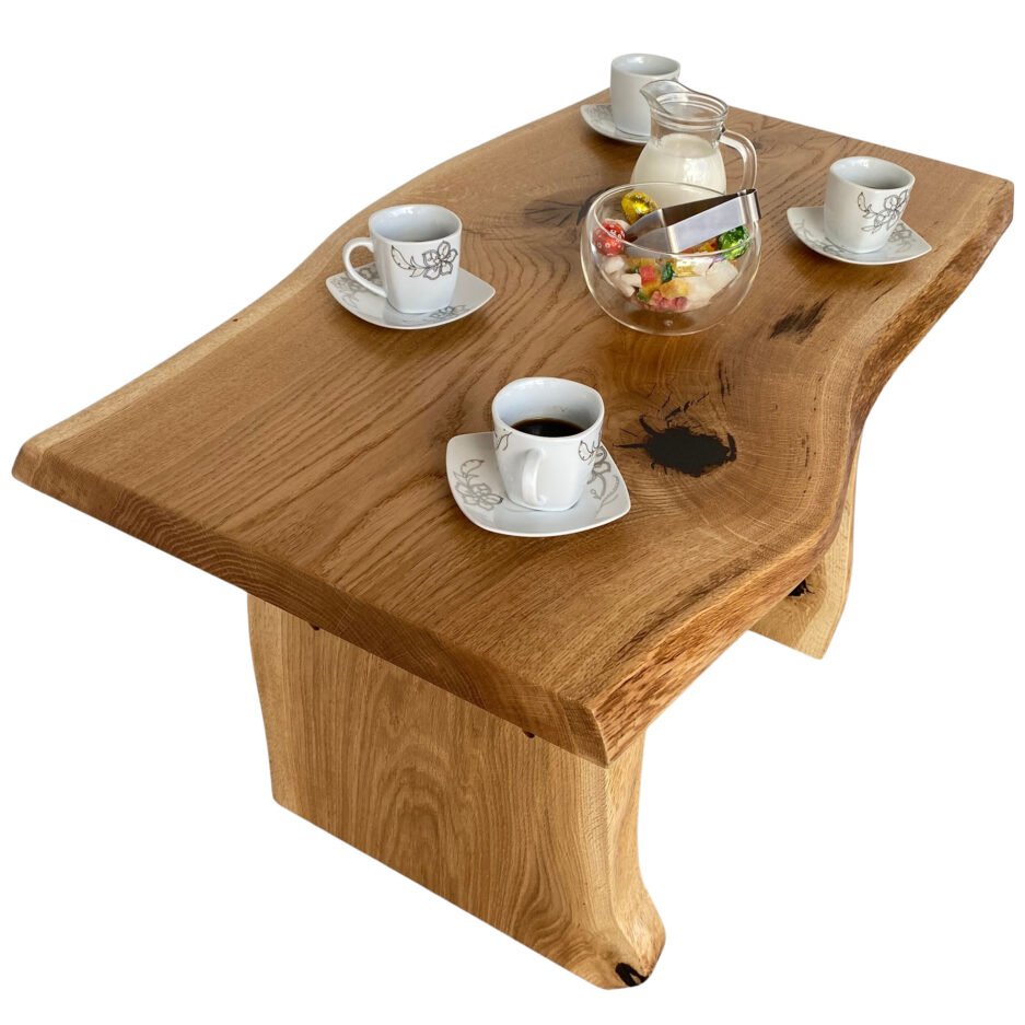 Strom – Couchtisch aus massiver Eiche