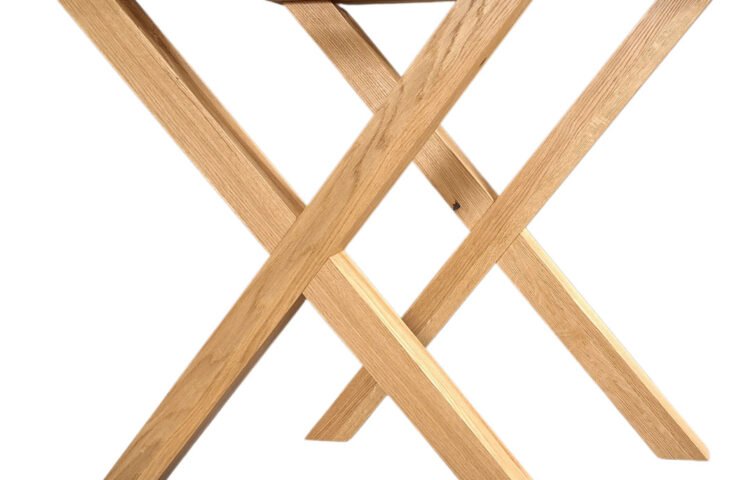 XL X-förmige Beine aus Massivholz: Stilvolle Stabilität für Ihren Tisch XL X-BEINE AUS MASSIVHOLZ – KOMPLETTSET (LINKS & RECHTS) FÜR IHREN TRAUSTISCH