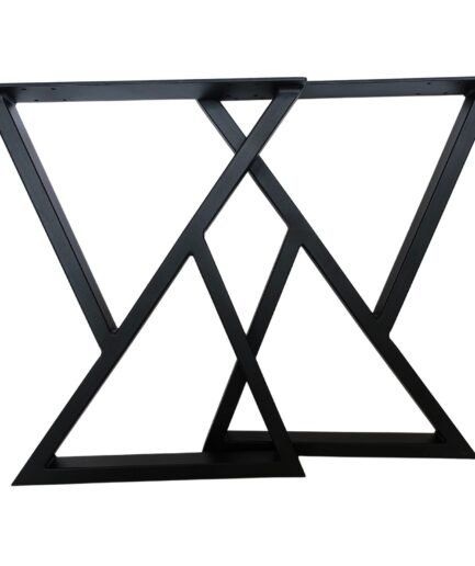 Homtone Tischbeine Metall Tischgestell – Stilvolles & Robustes X-Design für Ihre DIY-Projekte Homtone X-förmige Tischbeine aus Metall – Set aus 2 Stück