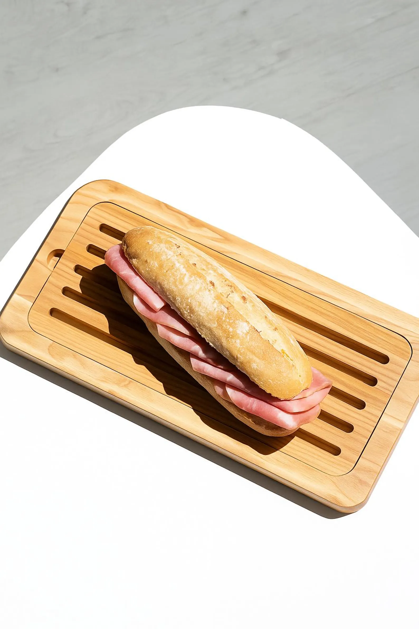 Brotbrett aus massiver Eiche | 40×20 cm | Handgefertigt Brotbrett aus massiver Eiche | 40×20 cm | Handgefertigt