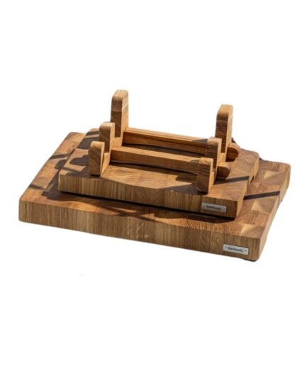Schneidebrett-Set aus Esche 20x30 cm & 30x40 cm — Premium-Küchenset inkl. Halterung aus Massivholz Schneidebrett-Set aus Esche 20x30 cm & 30x40 cm — Premium-Küchenset inkl. Halterung aus Massivholz