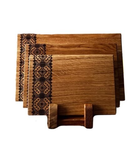 Massives Eichenholz Schneidebretter Set (37x23 cm, 30x20 cm, 25x17 cm) mit Naturöl-Finish | Handgefertigt in Deutschland Massives Eichenholz Schneidebretter Set (37x23 cm, 30x20 cm, 25x17 cm) mit Naturöl-Finish | Handgefertigt in Deutschland
