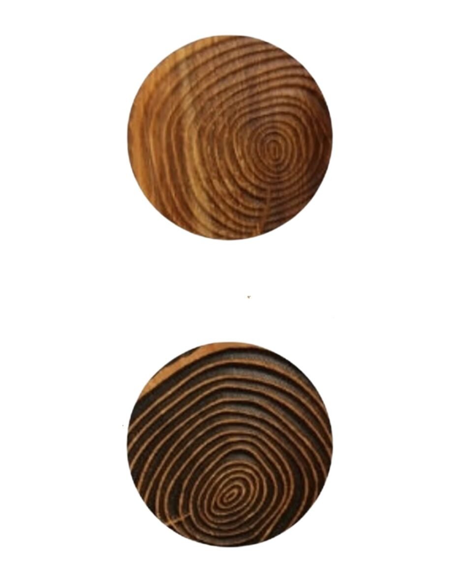 Rundes Schneidebrett aus Massivholz (28x2 cm) mit Naturöl-Finish | Handgefertigt in Deutschland | Langlebig & Hygienisch