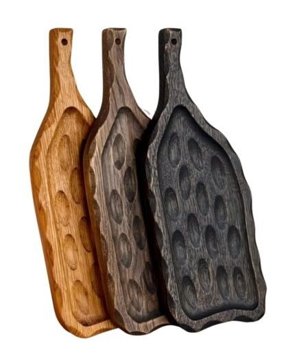 Rustikale Servierplatte aus Massivholz für Fleisch & Charcuterie (38x15 cm) | Mit Naturöl-Finish | Handgefertigt in Deutschland Rustikale Servierplatte aus Massivholz für Fleisch & Charcuterie (35x15 cm) | Mit Naturöl-Finish | Handgefertigt in Deutschland