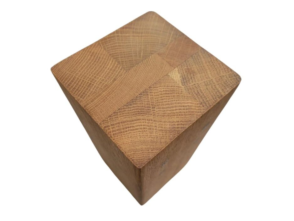 Magnetischer Messerblock aus Massiv-Eiche 20x10x10 cm | Handmade in Germany | Natürliches Leinöl-Finish