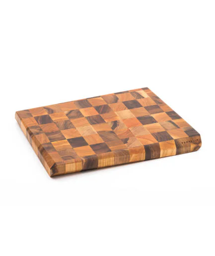 Stirnholz Schneidebrett aus Nussbaum 45x34 cm – Handgefertigte Premium Qualität aus massivem Walnussholz Stirnholz Schneidebrett aus Nussbaum 34х45 cm