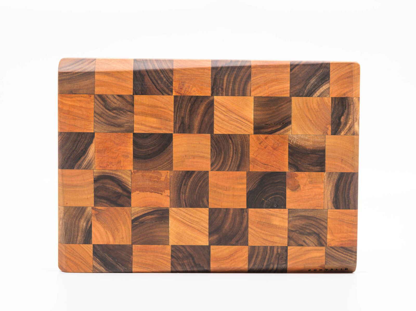Stirnholz Schneidebrett aus Nussbaum | Kompaktes Nussbaum Brett | 25×35 cm Stirnholz Schneidebrett aus Nussbaum | Kompaktes Nussbaum Brett | 25×35 cm