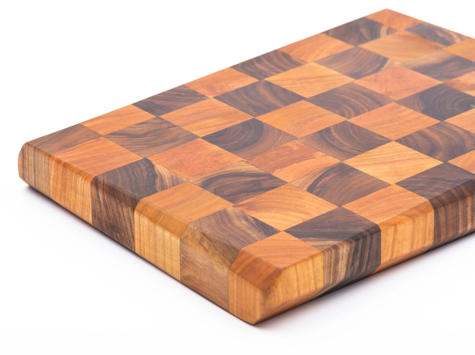 Stirnholz Schneidebrett aus Nussbaum | Kompaktes Nussbaum Brett | 25×35 cm Stirnholz Schneidebrett aus Nussbaum | Kompaktes Nussbaum Brett | 25×35 cm