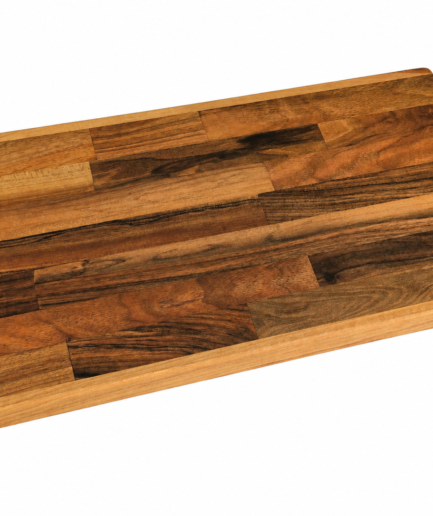 Stirnholz Schneidebrett aus Nussbaum 45x30 cm – Handwerkliche Perfektion für Ihre Küche